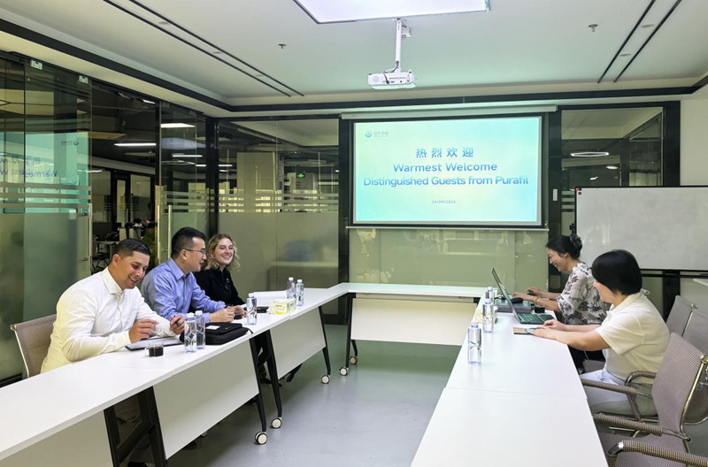 Purafil 中國區總經理和美國CEO、CFO