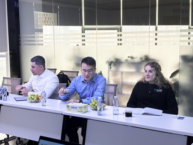 Purafil 中國區總經理和美國CEO、CFO